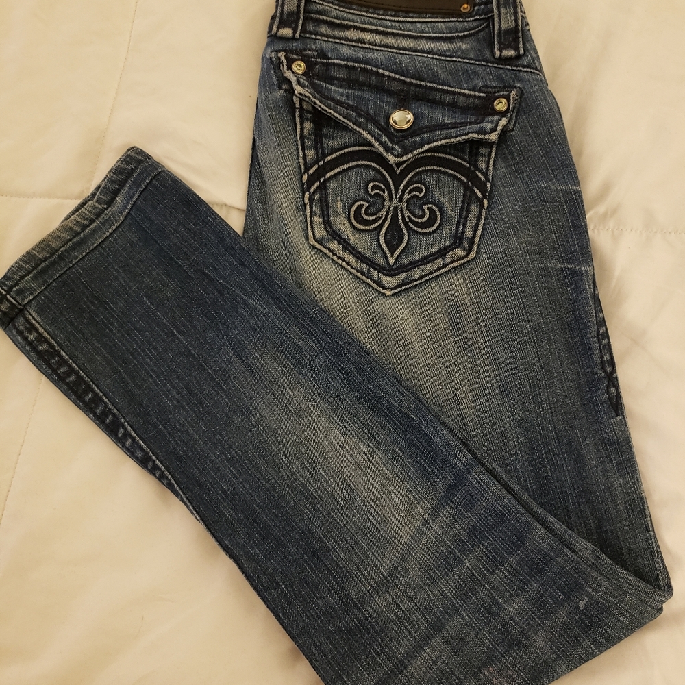 Rock Revival Distressed Jeans
